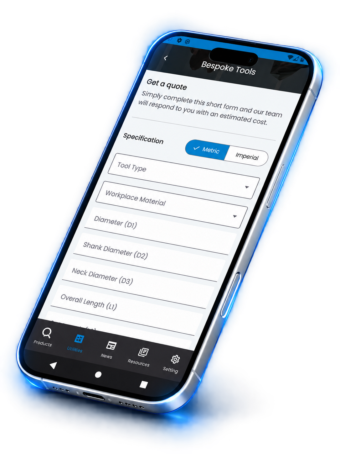 mobile app